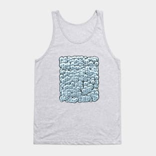 Spheres Pattern Tank Top